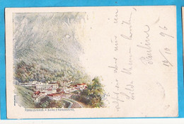 23-06 UNG  UNGARN UNGHERIA POSTKARTE HERKULES BADEN - Poststempel (Marcophilie)