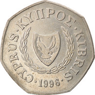 Monnaie, Chypre, 50 Cents, 1996, TTB, Copper-nickel, KM:66 - Cyprus