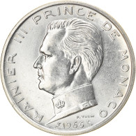 Monnaie, Monaco, Rainier III, 5 Francs, 1966, SPL, Argent, KM:141 - 1960-2001 Nouveaux Francs