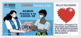 Spain Spanien MNH ** 2021 UNHCR Against Covid-19 - 2011-2020 Ongebruikt