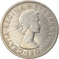 Monnaie, Grande-Bretagne, 1/2 Crown, 1956, TB+, Copper-nickel, KM:907 - K. 1/2 Crown