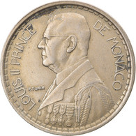 Monnaie, Monaco, Louis II, 20 Francs, Vingt, 1947, TB+, Copper-nickel - 1922-1949 Louis II