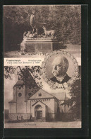 AK Friedrichsruh, Gruftkapelle, Hirschgruppe, Otto Von Bismarck - Friedrichsruh