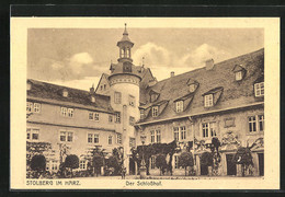 AK Stolberg / Harz, Wache Auf Dem Schlosshof - Stolberg (Harz)