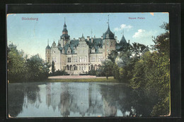 AK Bückeburg, Auf Dem Teich Vor Dem Neuen Palais - Bueckeburg