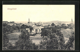 AK Königsbrück, Blick über Den Ort Zur Kirche - Königsbrück