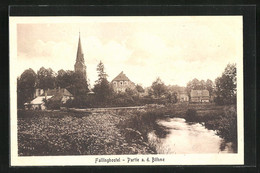 AK Fallingbostel, Partie Am Böhmeufer, Blick Zur Kirche - Fallingbostel