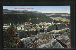 AK Schierke, Blick Auf Den Ort Und Mauseklippe - Schierke