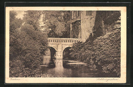 AK Eutin /Holstein, Schlossgraben Mit Brücke - Eutin