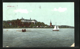 AK Plön, Boote Vor Dem Schloss - Ploen