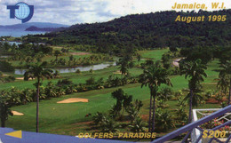 JAMAICA - GPT - CABLE & WIRELESS - GOLFERS PARADISE - 19JAMB - Giamaica