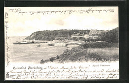 AK Glücksburg, Strandpanorama - Glücksburg