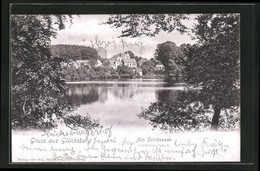 AK Glücksburg, Partie Am Schlosssee - Gluecksburg