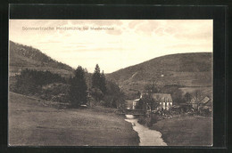 AK Manderscheid /Eifel, Blick Zur Heidsmühle - Manderscheid