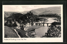 AK Saarburg A.d Saar, Ortsansicht Aus Der Vogelschau - Saarburg