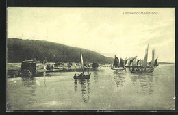 AK Ostseebad Timmendorferstrand, Segelboote Auf Dem Meer - Timmendorfer Strand