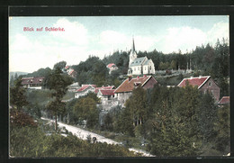 AK Schierke, Ortspartie Mit Kirche - Schierke