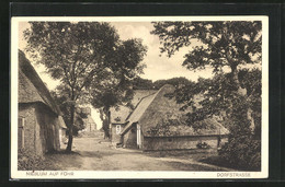 AK Nieblum /Föhr, Strassenpartie - Föhr