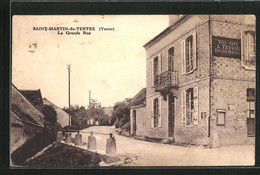 CPA Saint-Martin-du-Tertre, La Grande Rue - Saint Martin Du Tertre