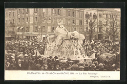 AK Chalon-sur-Saone, Carnaval 1930, La Fée Printemps, Fasching - Carnaval