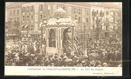 AK Chalon-sur-Saone, Carnaval 1930, Au Pays Des Radjahs, Fasching - Carnaval