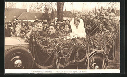 AK Chalon-sur-Saone, Fetes De Carnaval 1933, La Reine, Fasching - Carnaval