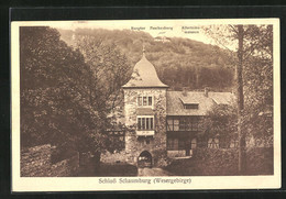 AK Rinteln, Schloss Schaumburg, Burgtor, Paschenburg, Altertumsmuseum - Schaumburg