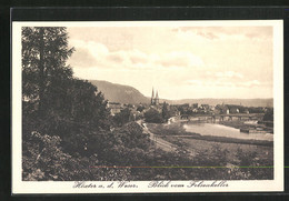 AK Höxter A. D. Weser, Blick Vom Felsenkeller Auf Die Stadt - Höxter