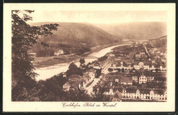 AK Karlshafen /Weser, Blick Ins Wesertal Mit Ortspartie - Bad Karlshafen