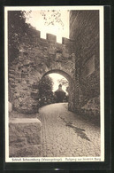 AK Rinteln, Schloss Schaumburg, Aufgang Zur Inneren Burg - Schaumburg