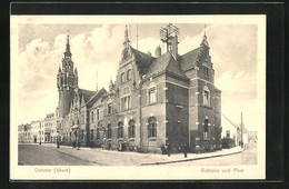 AK Dahme / Mark, Rathaus Und Post - Dahme