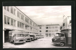 AK Dachau / Obb., Fleischwaren- Und Konservenfabriken Schweisfurth, Teilansicht Innenhof - Dachau