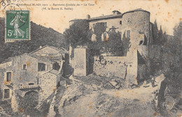 CPA 30 ENVIRONS D'ALAIS 1911 BARONNIE FEODALE DE LA TOUR LE BARON REILLE - Altri & Non Classificati