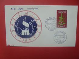 SARRE FDC 1956 - FDC