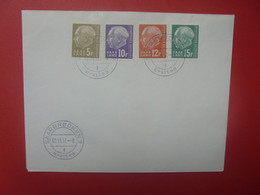 SARRE FDC 1957 - FDC