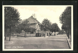 AK Lenzen / Elbe, Strasse Mit Postamt - Lenzen