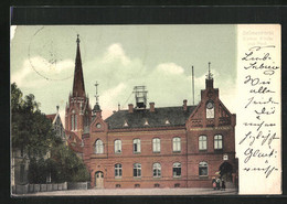 AK Delmenhorst, Katholische Kirche Und Post - Delmenhorst