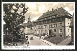 AK Zella-Mehlis, Postamt Und Rathaus - Zella-Mehlis
