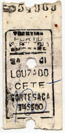 TRANVIA-PORTUGAL -LOUZADO -CETE - Europa