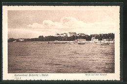 AK Grömitz I. Holst., Blick Auf Den Strand - Groemitz