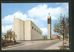 AK Dachau, Kath. Stadtpfarrkirche Heilig Kreuz - Dachau