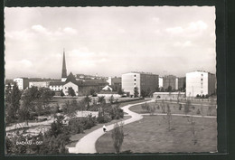 AK Dachau, Ortspartie, Kirche - Dachau