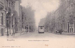 Etterbeek - Avenue D'Auderghem - Pas Circulé - Dos Non Séparé - Animée - Tramway - TBE - Etterbeek