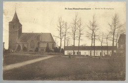 ***  ST - JANS - HEMELVEERDEGEM  ***  -  Kerk En Kerkplaats - Lierde