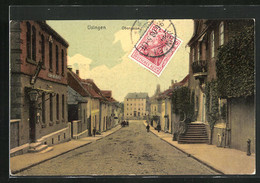 AK Usingen, Obergasse Mit Gebäude - Usingen