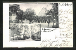 AK Hamburg-Ochsenzoll, Gasthaus & Garten Von L. Harder - Nord