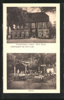 AK Lauenburg / Elbe, Gasthaus Schützenhaus Von Joh's Meyer, Aussen- Und Gartenansicht - Lauenburg