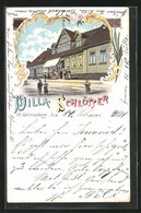 Lithographie St. Andreasberg, Hotel Villa Schlösser - St. Andreasberg