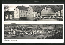 AK Hammelburg-Untererthal, Gasthaus U. Metzgerei, Innenansicht, Teilansicht - Hammelburg