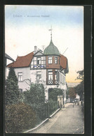 AK Erbach, Ortspartie Am Kaiserlichen Postamt - Erbach